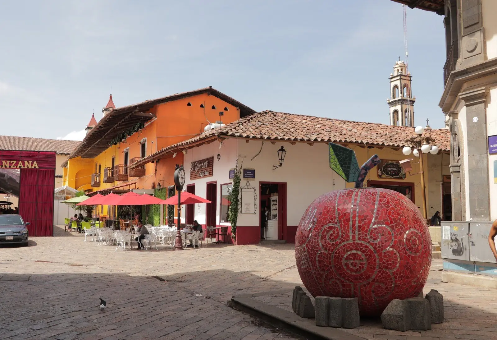 esquina en un pueblo mágico